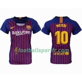 Tenue Barcelone MESSI 10 Féminine Domicile 2018-2019 Maillot de Foot